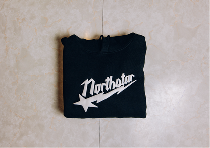 NORTHSTAR LIGHTNING HOODIE BLACK/WHITE
