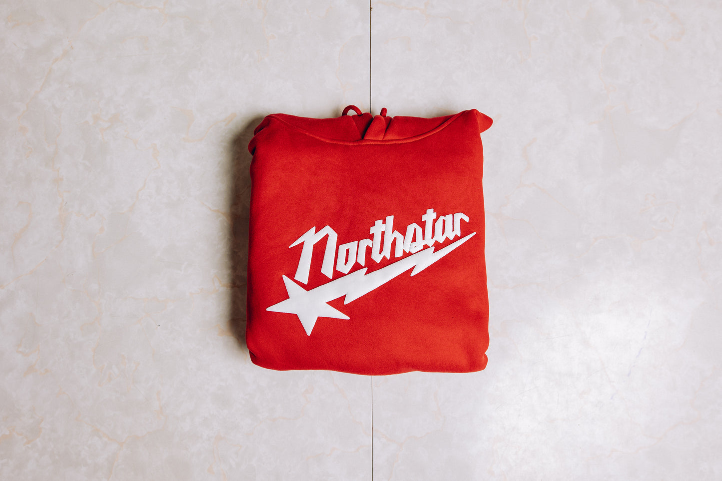 NORTHSTAR LIGHTNING HOODIE RED/WHITE
