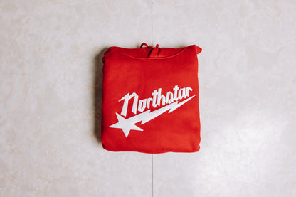 NORTHSTAR LIGHTNING HOODIE RED/WHITE
