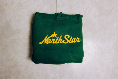 NORTHSTAR LOGO HOODIE GREEN/YELLOW
