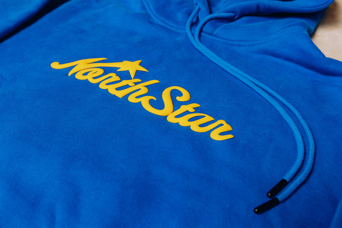 NORTHSTAR LOGO HOODIE BLUE/YELLOW